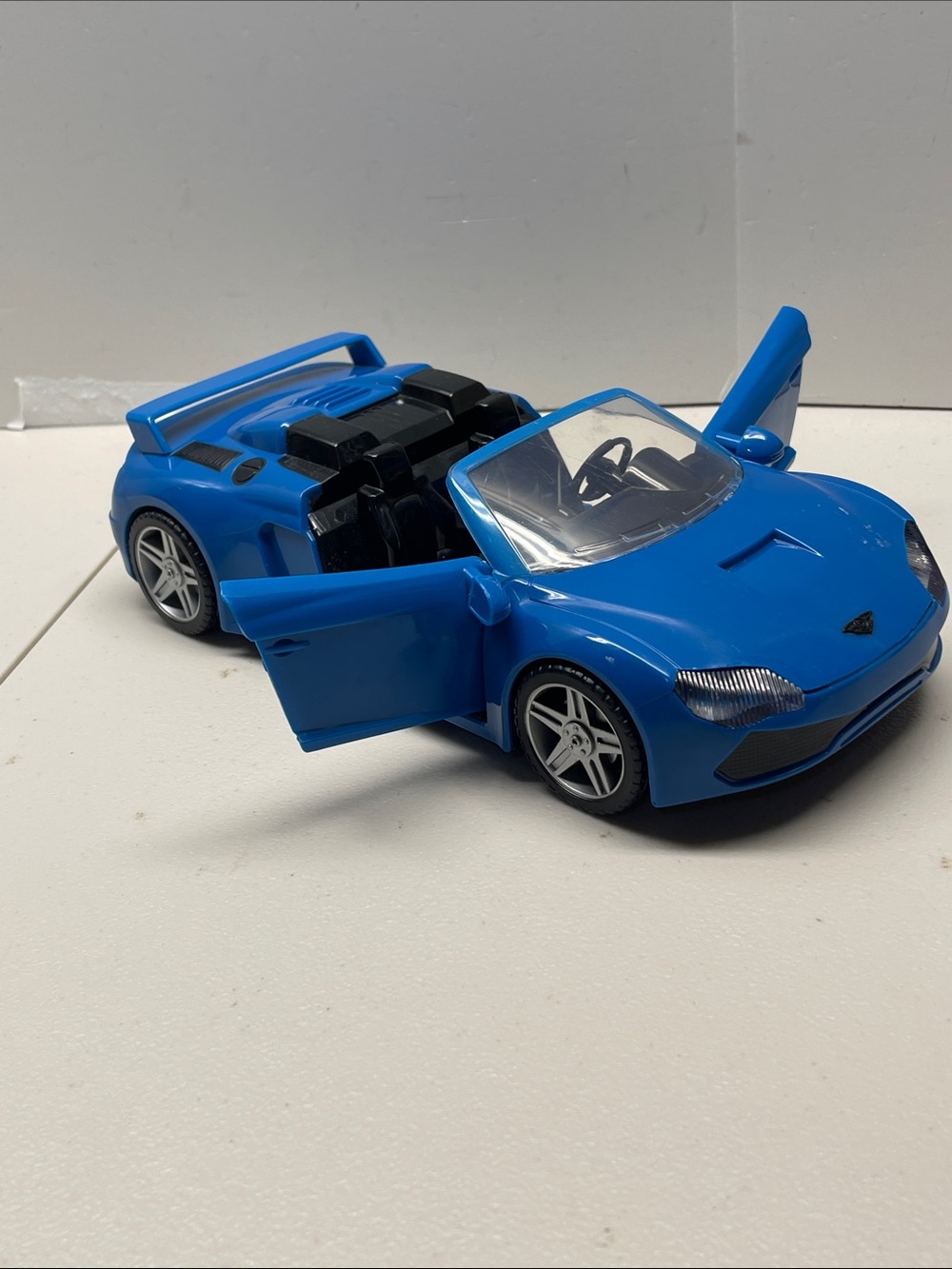 Driven by Battat Blue Sports Car Convertible